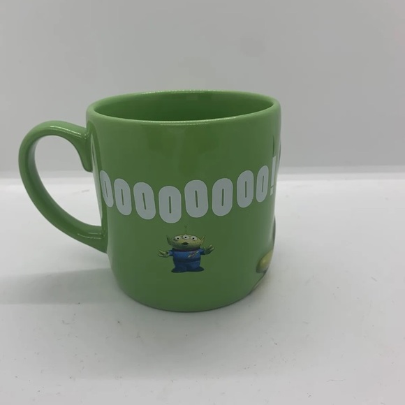 Disney Store Toy Story Aliens Green Men Coffee Mug 'OOOOO' Used Condition - Picture 6 of 15